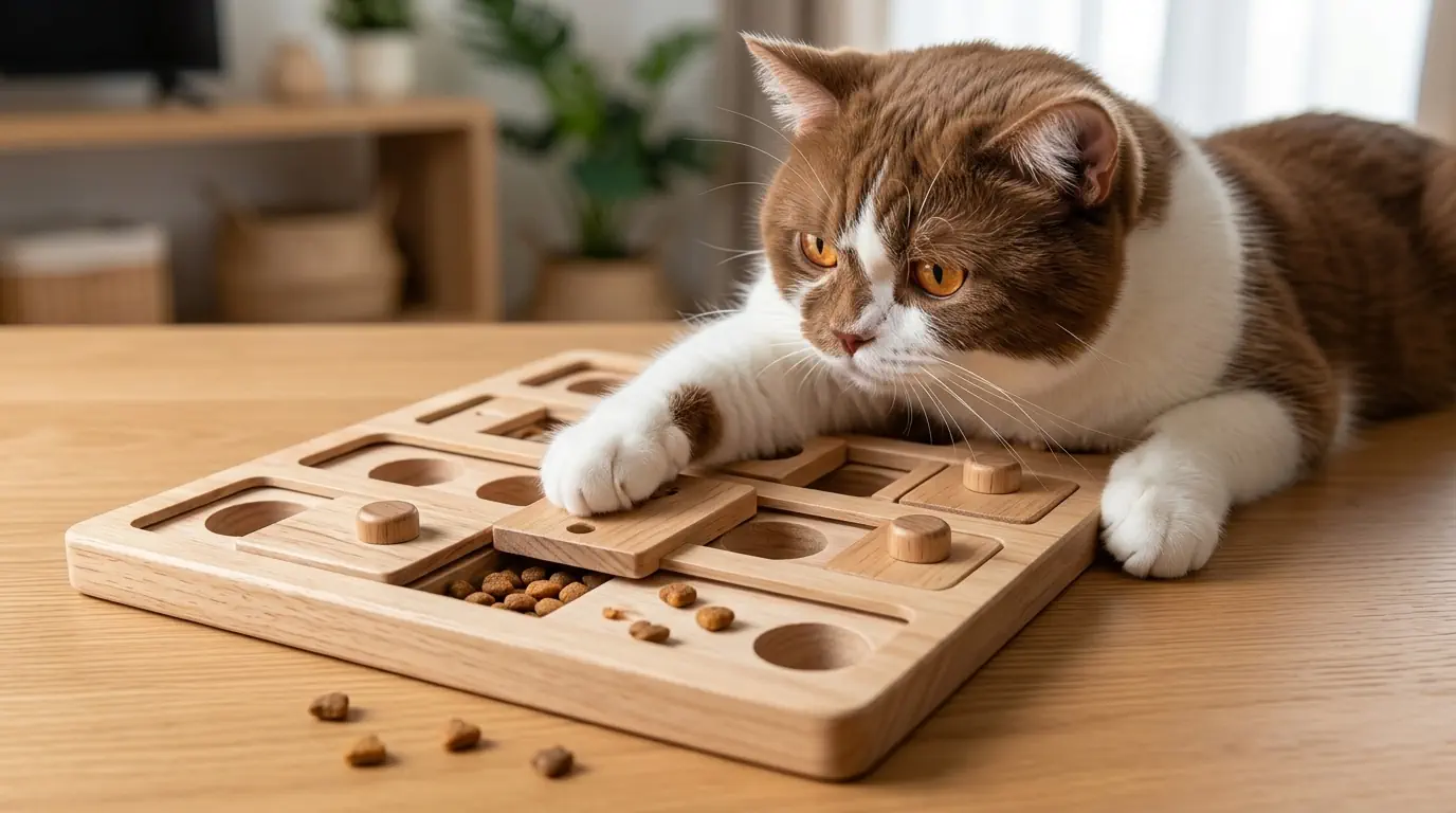 Kocie puzzle logiczne